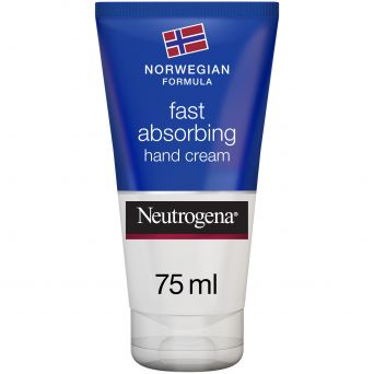 Neutrogena Hand Cream, Norwegian Formula, Fast Absorbing, Light Texture, 75ml