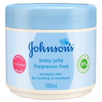 Johnson's Baby Jelly, Fragrance Free, 100ml