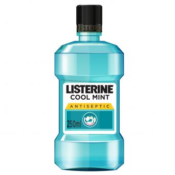 Listerine Mouthwash, Cool Mint, 250ml