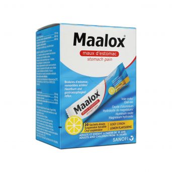 Maalox Plus Suspension Sachets