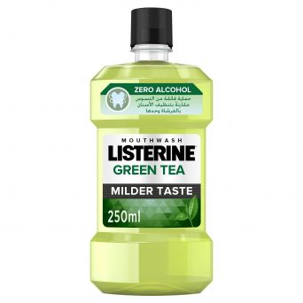 Listerine Mouthwash, Green Tea, 250ml