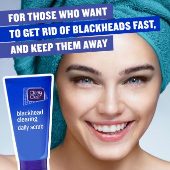 Clean & Clear Daily Face Scrub, Blackhead Clearing, 150ml