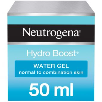 Neutrogena Face Moisturizer Water Gel, Hydro Boost, Normal To Combination Skin, 50ml