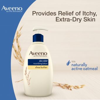 Aveeno Body Lotion, Skin Relief, Nourishing, 300ml