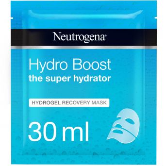 Neutrogena Face Mask Sheet, The Super Hydrator, Hydro Boost Hydrogel Recovery, 30ml