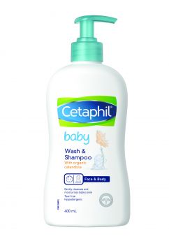Cetaphil Baby Calendula Wash and Shampoo 400ml