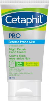 Cetaphil Pro Eczema Prone Skin Night Repair Hand Cream 50ml