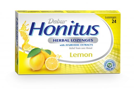 Dabur Honitus Herbal Lozenges Lemon