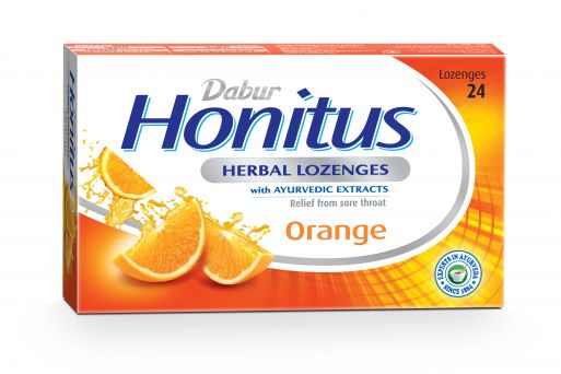 Dabur Honitus Herbal Lozenges Orange