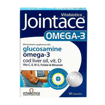 Vitabiotics Jointace Omega-3 Oils & Glucosamine Capsule 30's