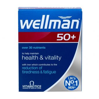 Vitabiotics Wellman 50+ Tablet 30's