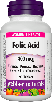Folic Acid 0.4mg Tablet 90's