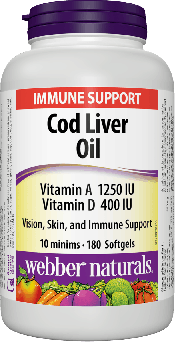 Cod Liver Oil Softgel 180's