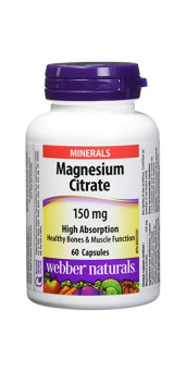 Magnesium Citrate 150mg Capsule 60's