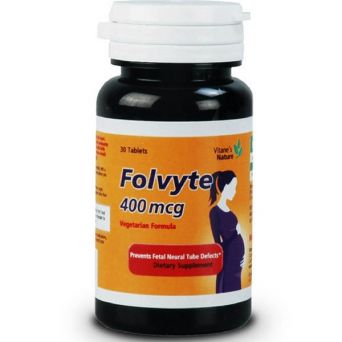 Folvyte 400mcg 30's Tab