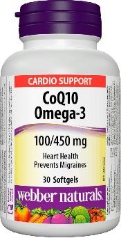 Co Q10 Omega-3 100/834mg 30's
