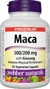 Maca & Ginseng 500/200mg 90's