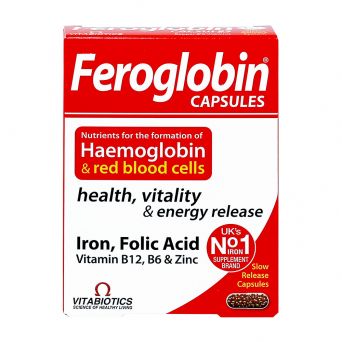Vitabiotics Feroglobin Original B12 Capsule 30's