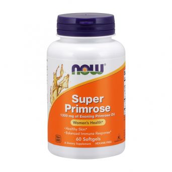 Now Super Primrose 1300 mg 60 Softgels