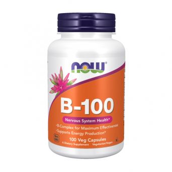 Now Vitamin B-100 100 Capsules