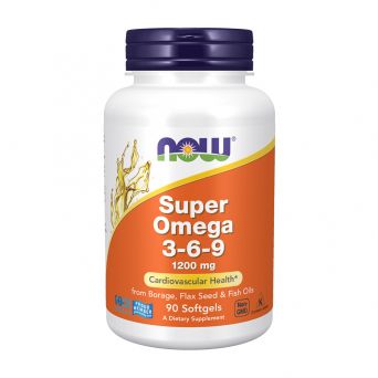 Now Super Omega 3-6-9 1200 mg 90 Softgels