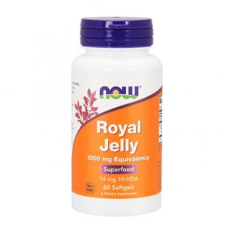 Now Royal Jelly Capsules 60 Capsules