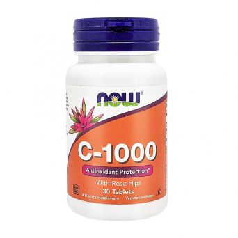 Now Vitamin C-1000 30 Tablets