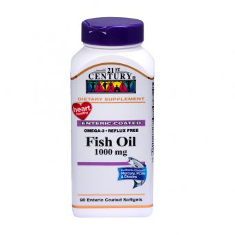 21st Century Fish Oil 1000 mg - Omega-3 90 Softgels
