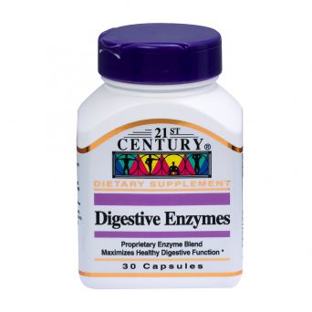 21st Century Digestive Enzymes 60 Capsules