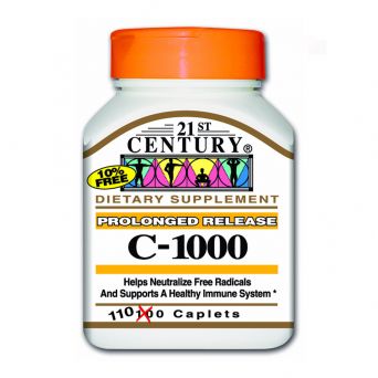 21st Century C 1000mg Prolonged Release 110 Capletes