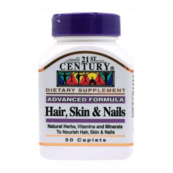21st Century Hair Skin And Nails 50 Tablets