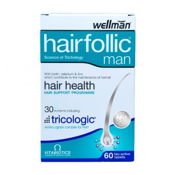 Vitabiotics Hairfollic Man Tablet 60's