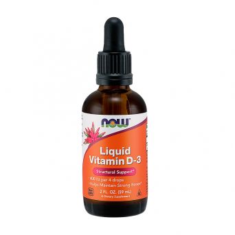 Now Vitamin D-3 Liquid, 2 Fl. Oz.