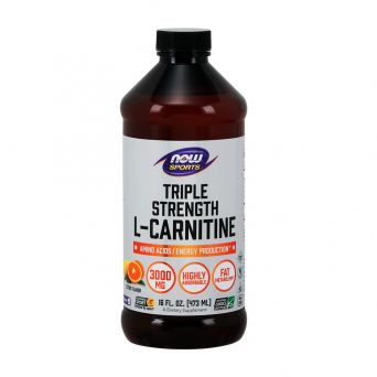 Now Sports, L-Carnitine, Triple Strength 3000mg 16 Fl. Oz.