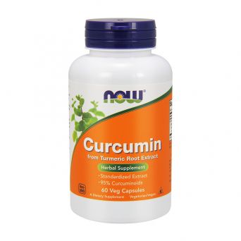 Now Curcumin 60 Veg Capsules
