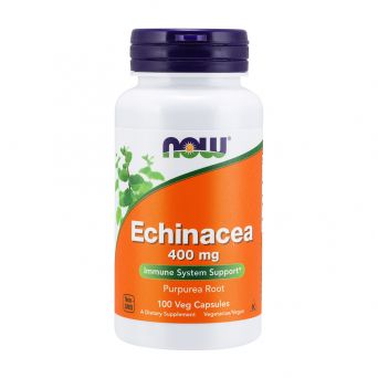 Now Foods Echinacea 400 Mg 100 Capsules