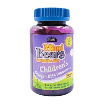 21st Century Mimi Bears Omega Plus DHA 60 Gummies