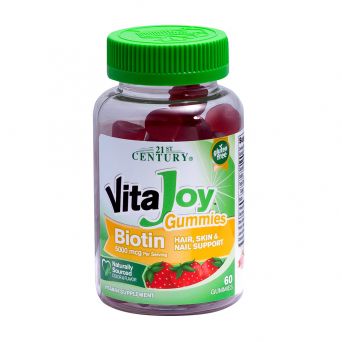 21st Century Vitajoy Gummies Biotin 5000mcg 60 Gummies