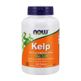 Now Foods Kelp 150 Mcg 200 Tablets