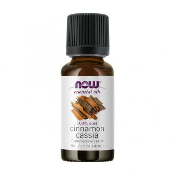 Now Essential Oils, Cinnamon Cassia Oil 100% Pure 1 Fl. Oz.