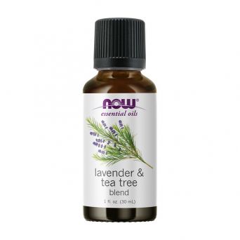 Now Essential Oils, Lavender & Tea Tree Oil Blend 60/40 100% Pure 1 Fl. Oz.