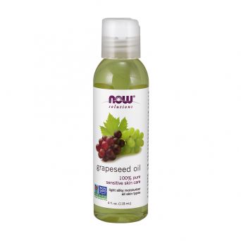 Now Solutions, Grapeseed Oil, 100% Pure 4 Fl. Oz.