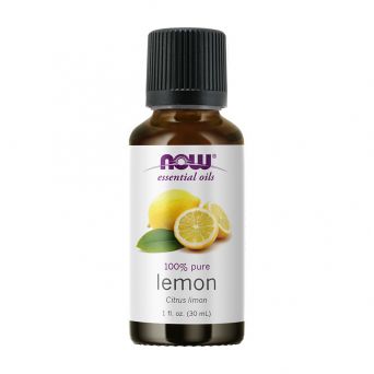 Now Essential Oils, Lemon Oil, 100% Pure 1 Fl.Oz.
