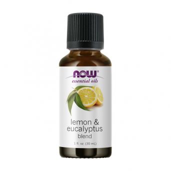 Now Essential Oils, Lemon & Eucalyptus Oil Blend 100% Pure 1 Fl. Oz.