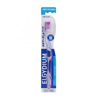 Pierre Fabre Elgydium Antiplaque Toothbrush Medium Assorted Colours