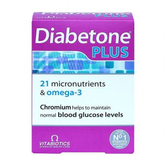 Vitabiotics Diabetone Plus 56 Tablets/Capsules