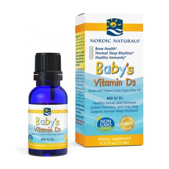 Nordic Naturals, Baby's Vitamin D3 Drops, 0.37oz