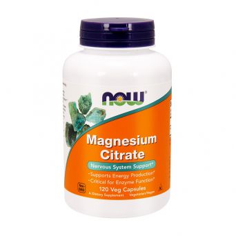 Now Foods Magnesium Citrate 120 Capsules