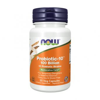 Now Foods Probiotic-10 100 Billion 30 Veg Capsules