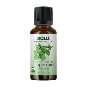 Now Organic Essential Oils, Peppermint Oil organic 1 oz